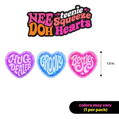 SweetSquish™ Sparkle Heart Squishies